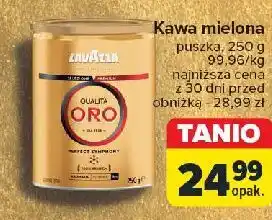 Carrefour Kawa - puszka Lavazza Qualita Oro oferta