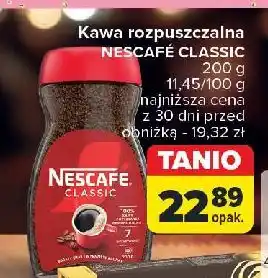 Carrefour Kawa Nescafe Classic oferta