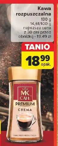 Carrefour Kawa Mk Cafe Premium Crema oferta