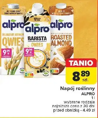 Carrefour Napój owsiany naturalny Alpro Soya oferta