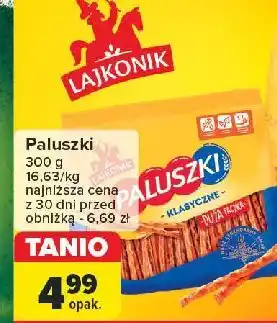 Carrefour Paluszki klasyczne Lajkonik oferta