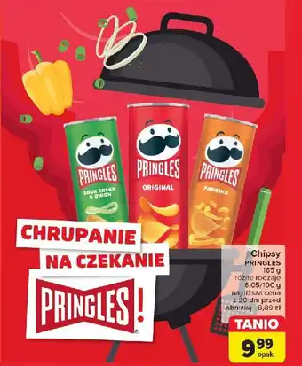 Carrefour Chipsy original Pringles oferta