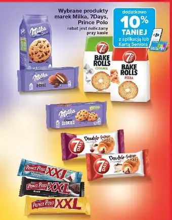 Carrefour Rogal z nadzieniem kakaowo-waniliowym 7 Days Double Max oferta
