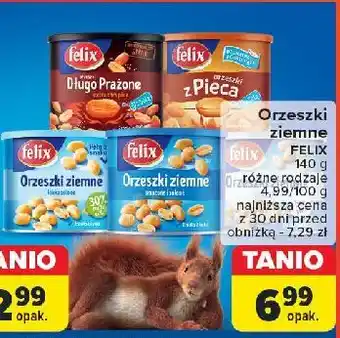 Carrefour Orzeszki z pieca solą Felix oferta