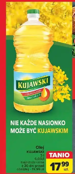 Carrefour Olej rzepakowy Kujawski oferta