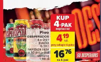 Carrefour Piwo Desperados Mojito oferta