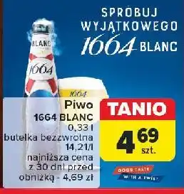 Carrefour Piwo 1664 Blanc oferta