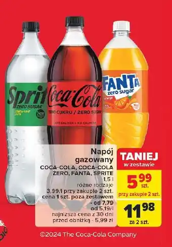 Carrefour Napój pomarańczowy Fanta oferta