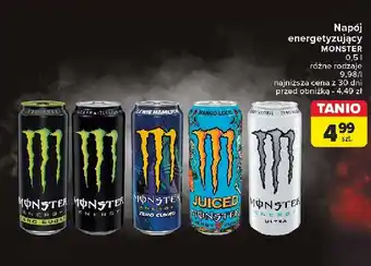 Carrefour Napoj energetyczny Monster Energy Ultra oferta