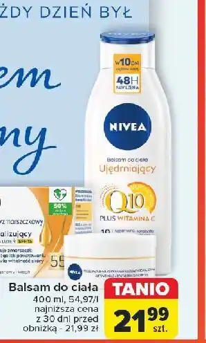 Carrefour Balsam do ciała ujędrniający Nivea Q10 oferta