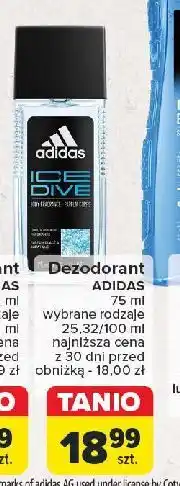 Carrefour Dezodorant Adidas Men Ice Dive oferta