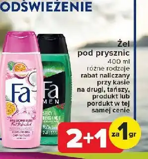 Carrefour Zel pod prysznic Fa Men Spicy Bergamot oferta