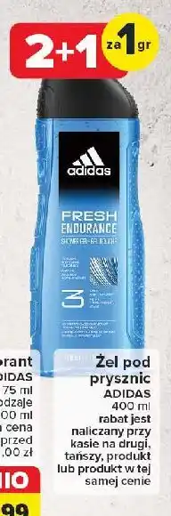 Carrefour Zel pod prysznic Adidas Men Fresh Endurance oferta
