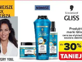 Carrefour Odżywka do włosów Gliss Kur Aqua Revive oferta