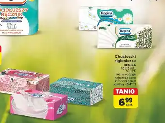Carrefour Chusteczki higieniczne rumiankowe Regina oferta