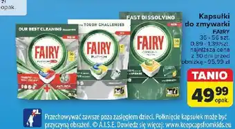 Carrefour Tabletki do zmywarki Fairy Platinum Plus oferta