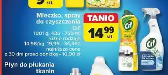 Carrefour Mleczko do czyszczenia lemon Cif Cleanboost oferta