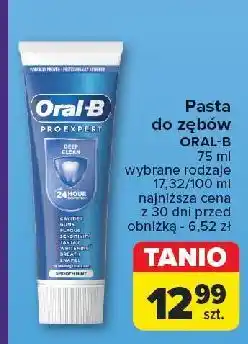 Carrefour Pasta do zębów deep clean Oral-B Pro-Expert oferta