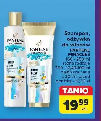 Carrefour Maska do włosów hydra glow Pantene Pro-V Miracles oferta