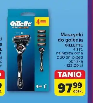 Carrefour Maszynka do golenia flexball + 4 wkłady Gillette Fusion 5 Proglide oferta