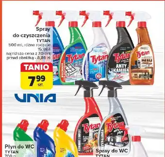 Carrefour Płyn ekspert w kuchni dezynfekujący sprayu Tytan oferta