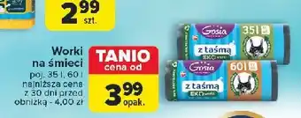 Carrefour Worki na smieci 60 l Gosia oferta