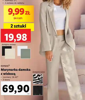 Lidl Marynarka damska 36-42 Esmara oferta