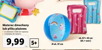 Lidl Piłka plażowa oferta