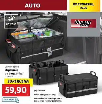 Lidl Organizer do bagaznika Ultimate Speed oferta