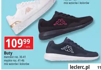 E.Leclerc Buty sportowe męskie 41-46 oferta