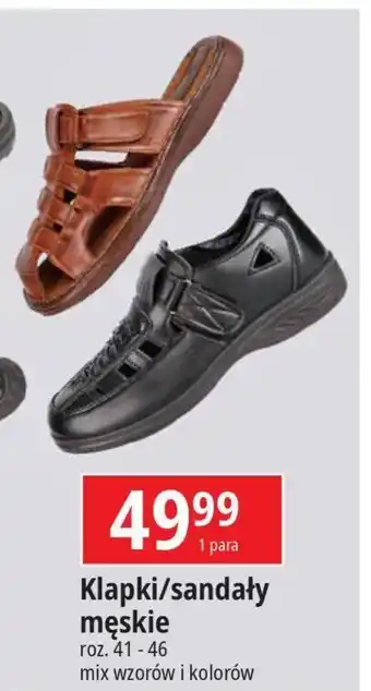 E.Leclerc Klapki męskie rozm. 41-46 oferta