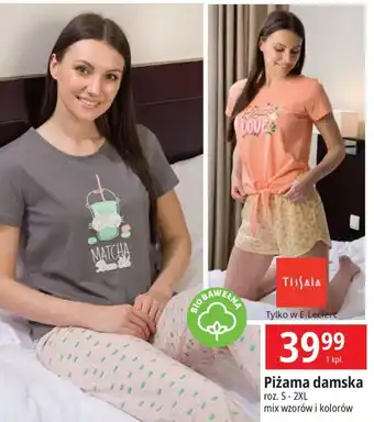 E.Leclerc Piżama damska s-2xl Tissaia oferta