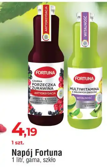 E.Leclerc Napój czarna porzeczka-żurawina antyoksydacja Fortuna oferta