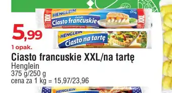 E.Leclerc Ciasto francuskie xxl Henglein oferta