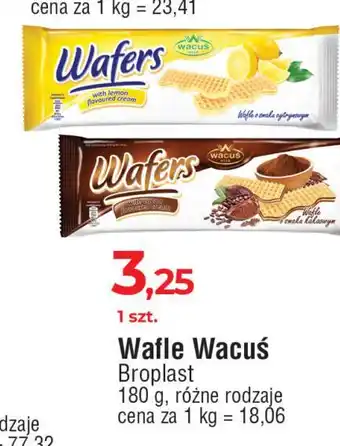 E.Leclerc Wafle kakaowe Wacuś oferta