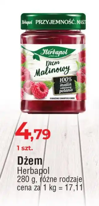 E.Leclerc Dżem malinowy Herbapol oferta