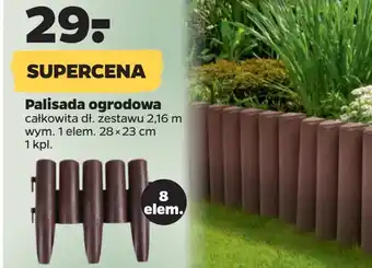 Netto Palisada ogrodowa 28 x 23 cm oferta