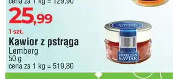 E.Leclerc Kawior z pstrąga tęczowego Lemberg oferta