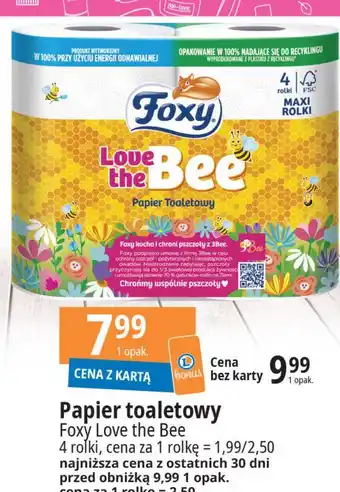 E.Leclerc Papier toaletowy Foxy Love The Bee oferta