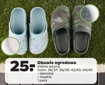 Netto Obuwie ogrodowe męskie oferta