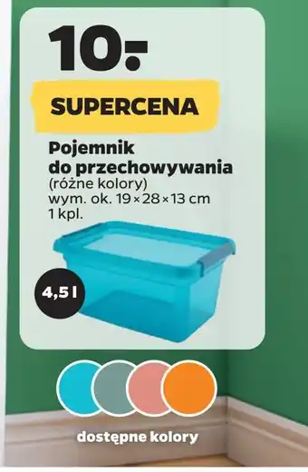 Pojemnik do przechowywania 4.5 l
