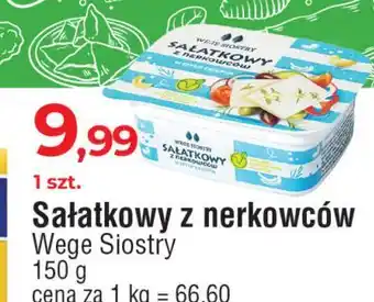 E.Leclerc Ser sałatkowy z nerkowców w stylu greckim Wege Siostry oferta