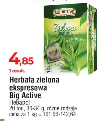 E.Leclerc Herbata pure green Big-Active Zielona oferta