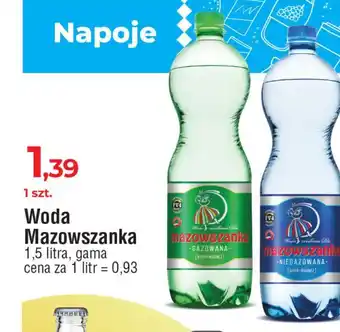 E.Leclerc Woda niegazowana Mazowszanka oferta