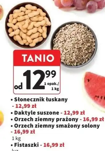 Intermarche Orzechy ziemne smażone solone oferta