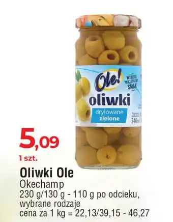 E.Leclerc Oliwki zielone drylowane Ole! oferta