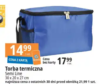 E.Leclerc Torba termiczna 30 x 20 27 cm Semi Line oferta