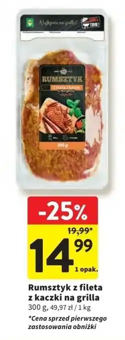 Intermarche Rumsztyk z fileta kaczki Ami oferta