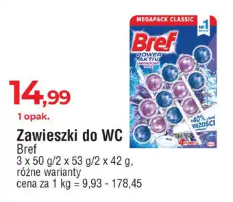 E.Leclerc Kostka do wc 4 function lavender Bref Power Aktiv oferta