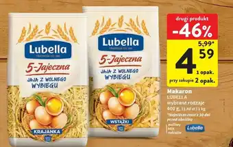 Intermarche Makaron 5-jajeczny krajaneczka Lubella Jajeczna oferta